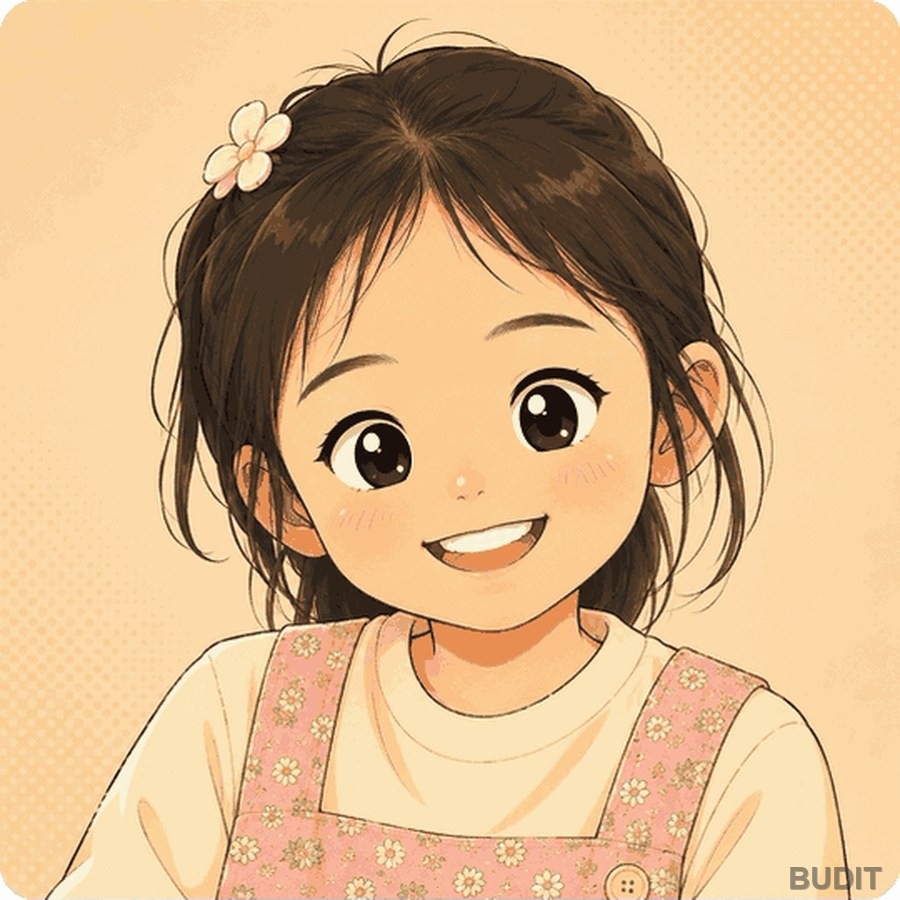 NoryBook Wadiz introduction material. A webtoon style main character made from one photo of a child